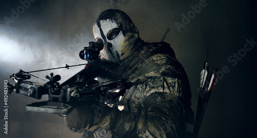 Fighter with a crossbow. Apocalypse © Sergey