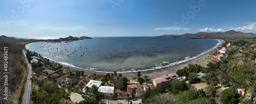 Wallpaper Mural Aerial View of Potrero and Flamingo in Guanacaste, Costa Rica Torontodigital.ca