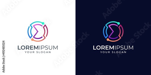 monogram sigma logo design inspiration