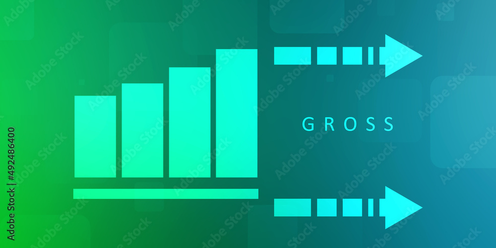Naklejka premium 2d rendering Stock market online business concept. business Graph 