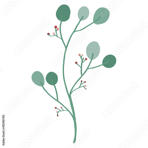 Leaf vector. Collection of leaves