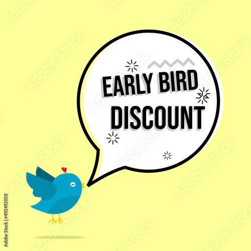 early bird discount banner