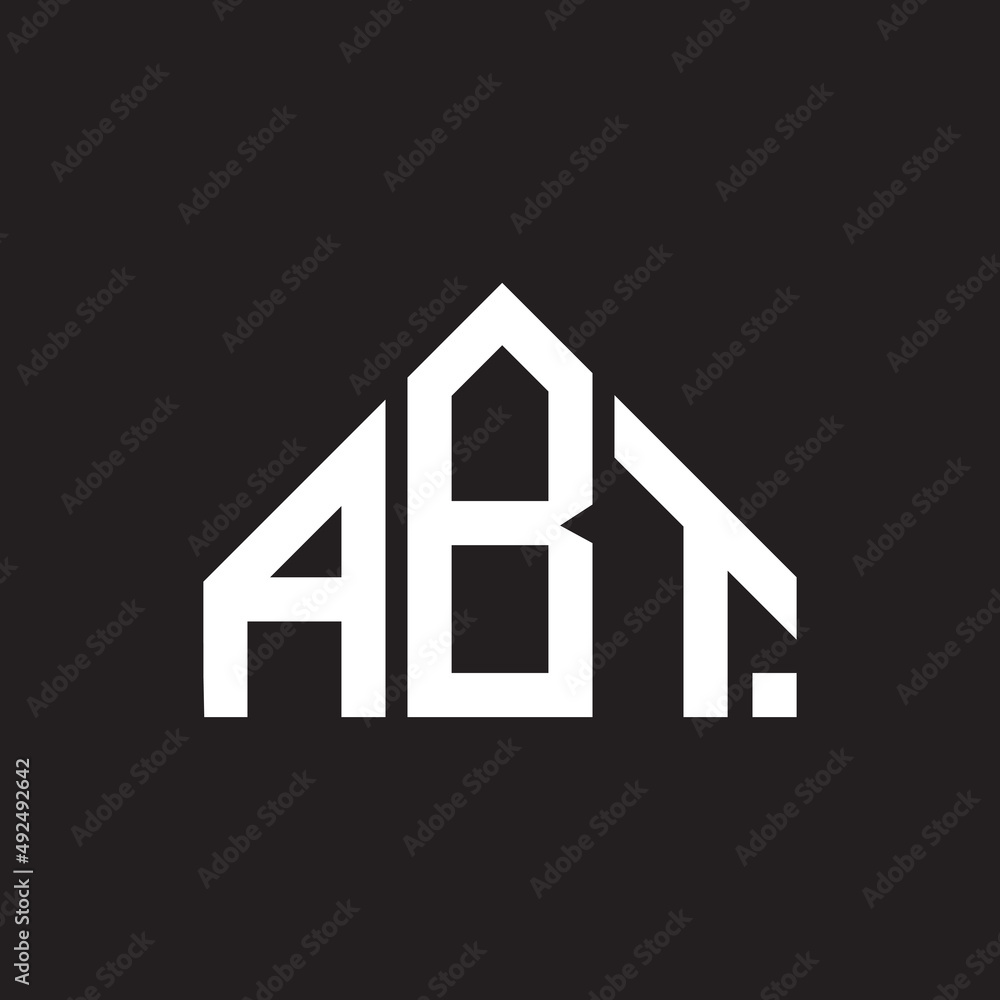 ABT letter logo design on black background. ABT creative initials letter logo concept. ABT letter design. ABT letter logo design on black background. ABT creative initials letter logo concept. ABT letter design.