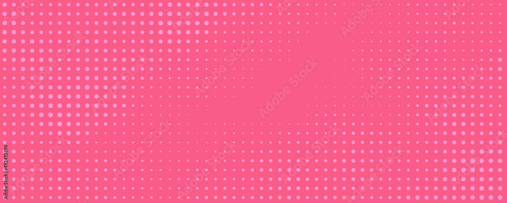 pink background with halftone dots pink background with halftone dots