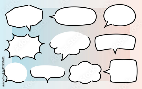 Pop callouts that look like they were written with a pen