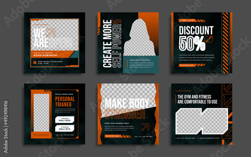 Fitness And Gym Instagram Post