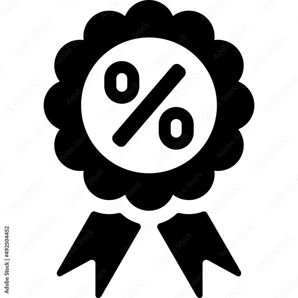 Obraz premium Discount Badge