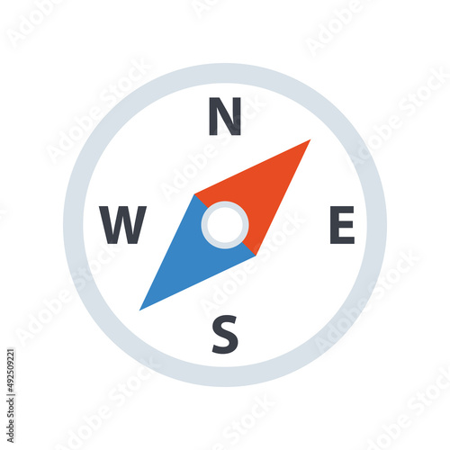 Free Download Navigation compass vector icon symbol design - GFXLoad