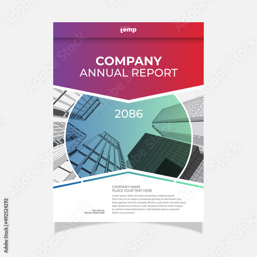 Corporate Business flyer poster design template