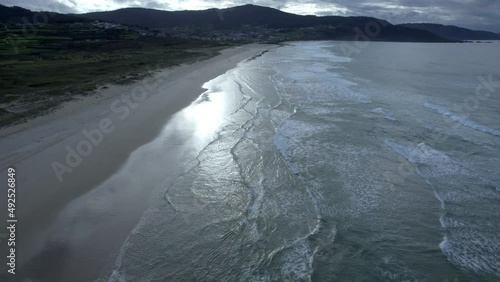 Baldaio Beach, A Coruña, Spain photo