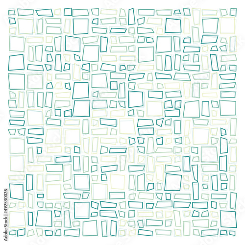 Offset Quads generative art background art illustration