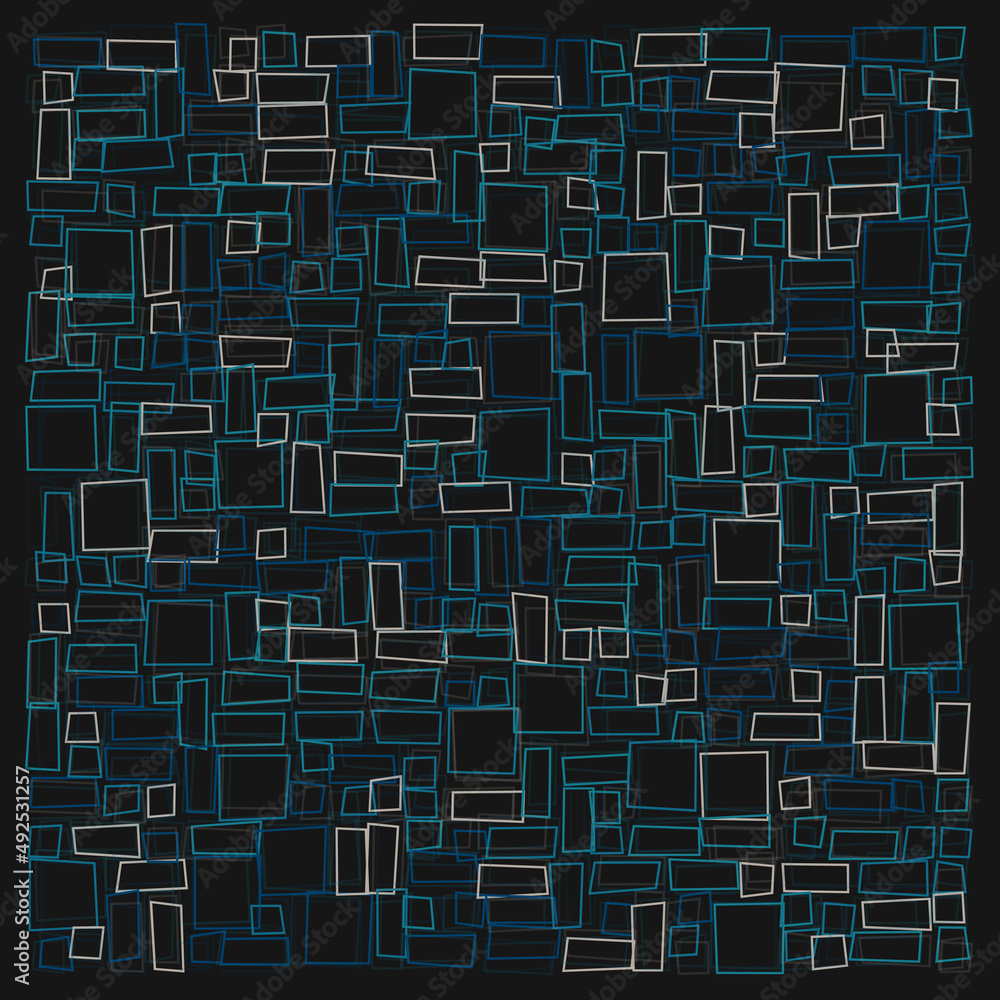 Offset Quads generative art background art illustration Offset Quads generative art background art illustration