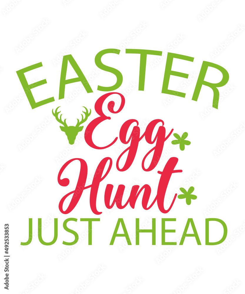 Fototapeta premium Easter Svg Bundle, Easter Svg, Easter Svg T-Shirt, Happy Easter SVG Bundle, Easter SVG, Bunny Svg