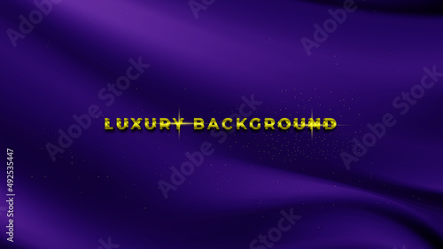 golden luxury purple wavy background