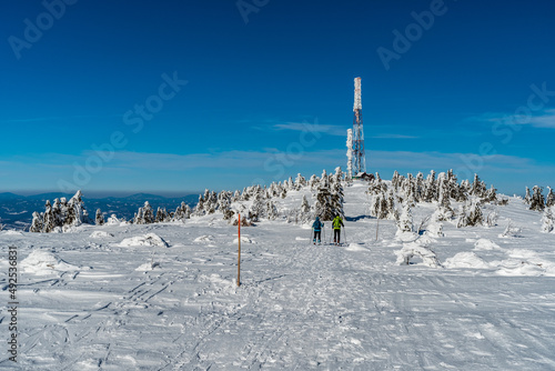 Velka luka - highest hill of Lucanska Mala Fatra mountains in Slovakia photo