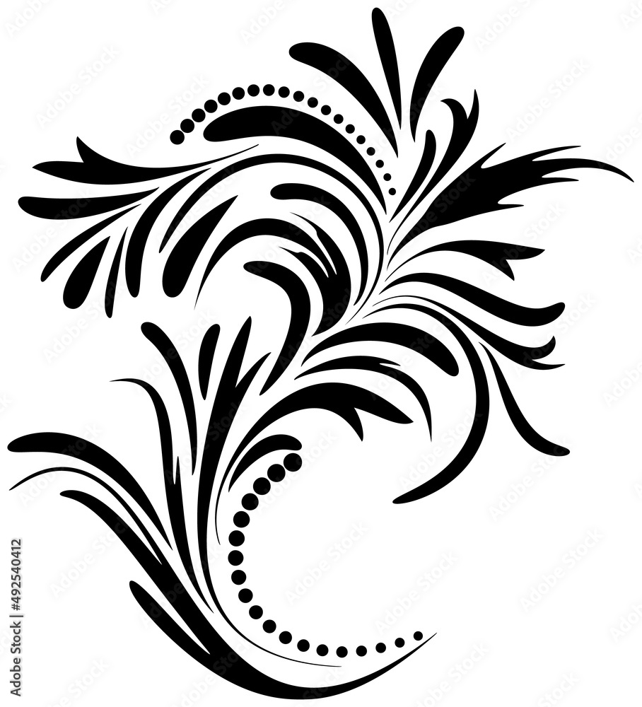 Ornament floral design, EPS8 - vector graphics. Ornament floral design, EPS8 - vector graphics.