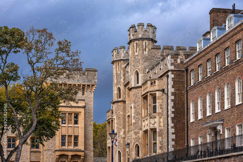Inner court of the Tower of London