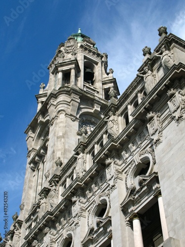 Historical town hall in Porto - Portugal 