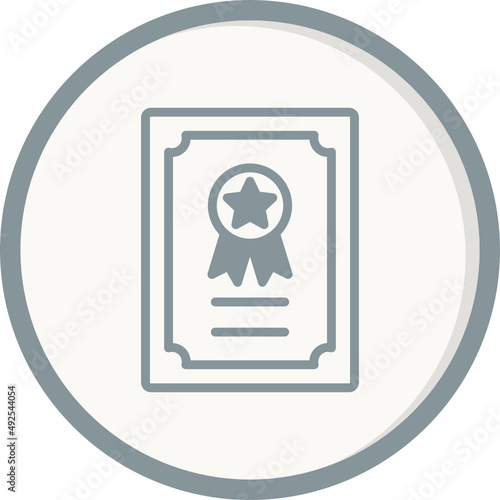 Certificate Icon