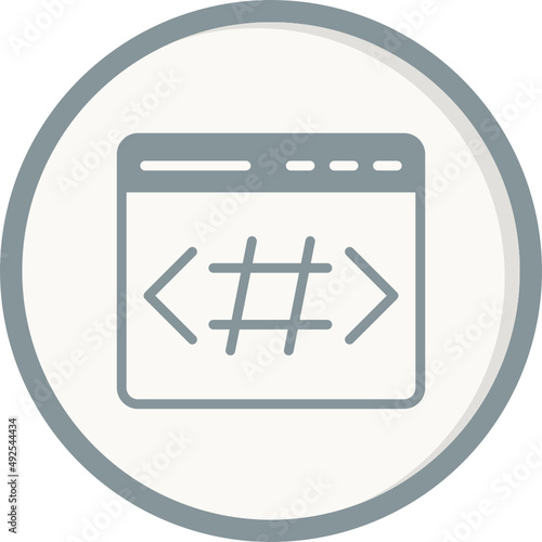 Hash Icon