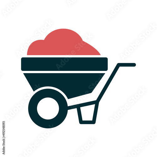 Wheelbarrow Icon