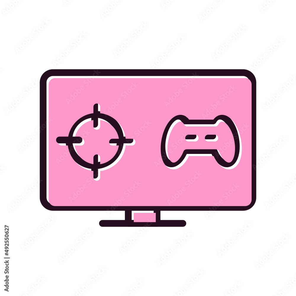 Online Gaming Icon Online Gaming Icon