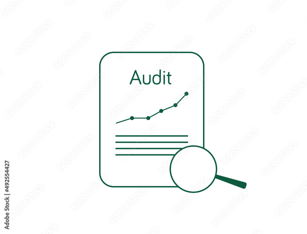 audit icon, logo vector illustration audit icon, logo vector illustration