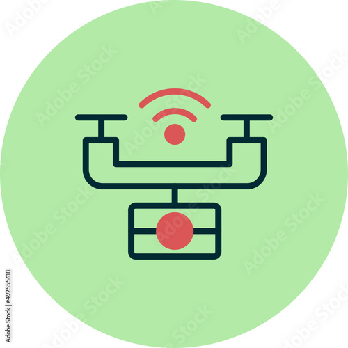 Smart Drone Icon