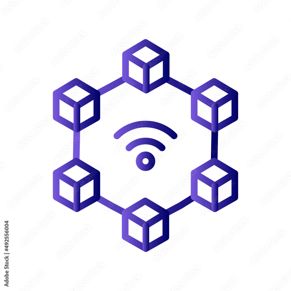Blockchain Icon Blockchain Icon