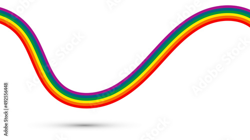 pace, pacifismo, arcobaleno, onda, linea