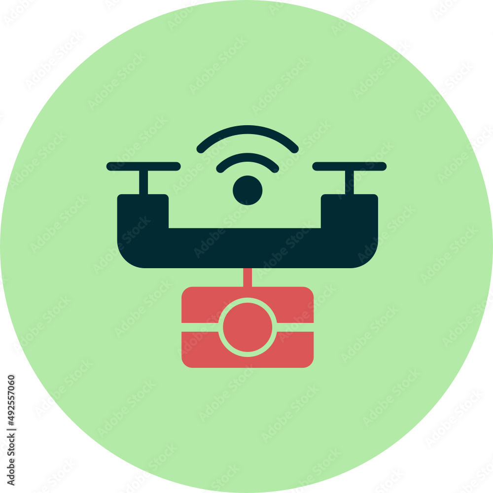 Smart Drone Icon Smart Drone Icon