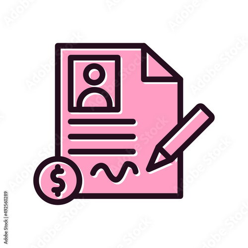 Contract Icon