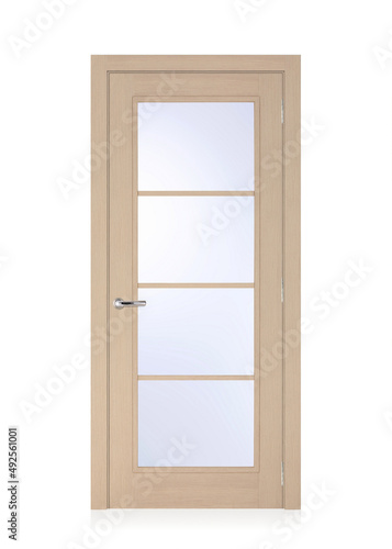 interior door  beautiful canvas  expensive fittings  made of natural veneer  door fittings