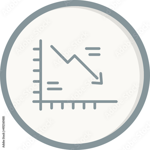 Falling markets Icon