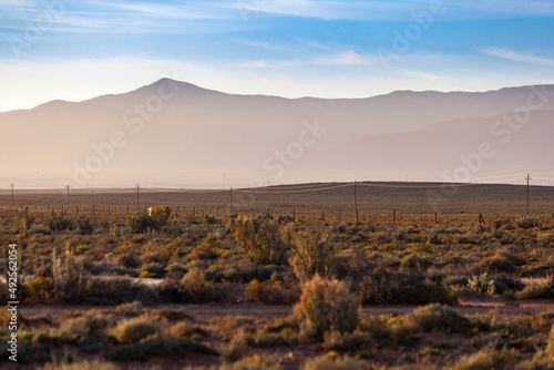 Photography The dry and arid landscape of the Karoo with the Koue bokkeveld mutain range in the background