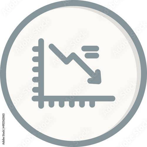 Falling markets Icon