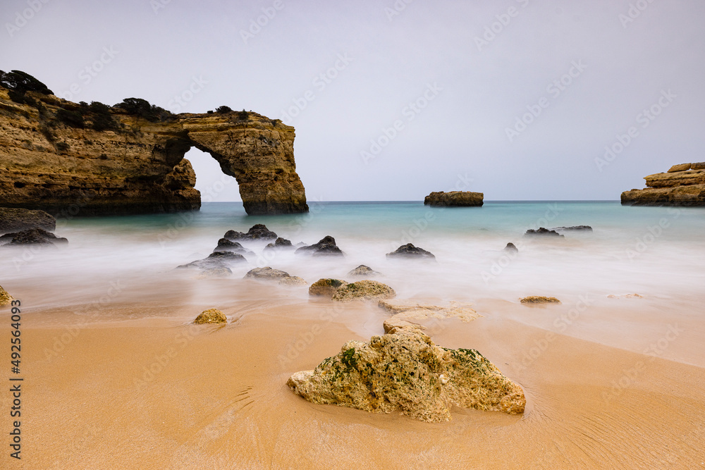 Arco de Albandeira. Algarve de Portugal2 Stock Photo | Adobe Stock