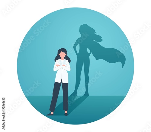 Doctor hero concept
