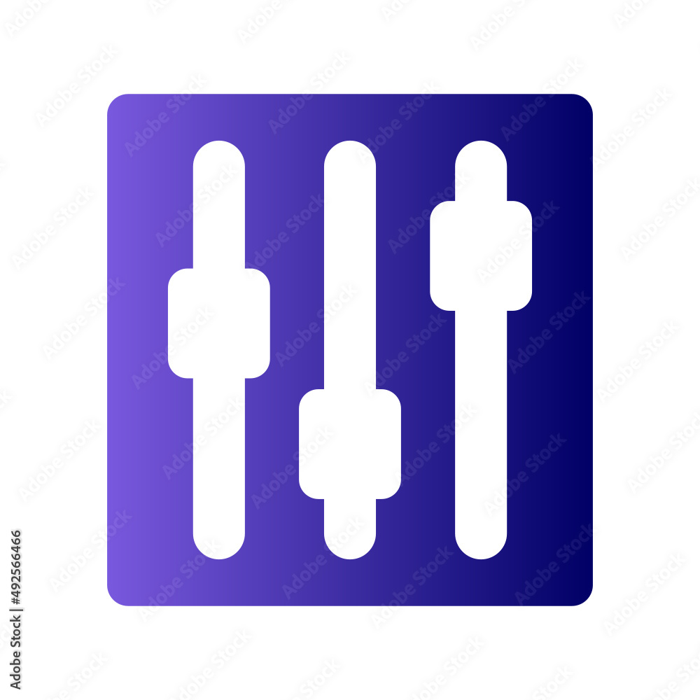 Fototapeta premium Adjust Icon