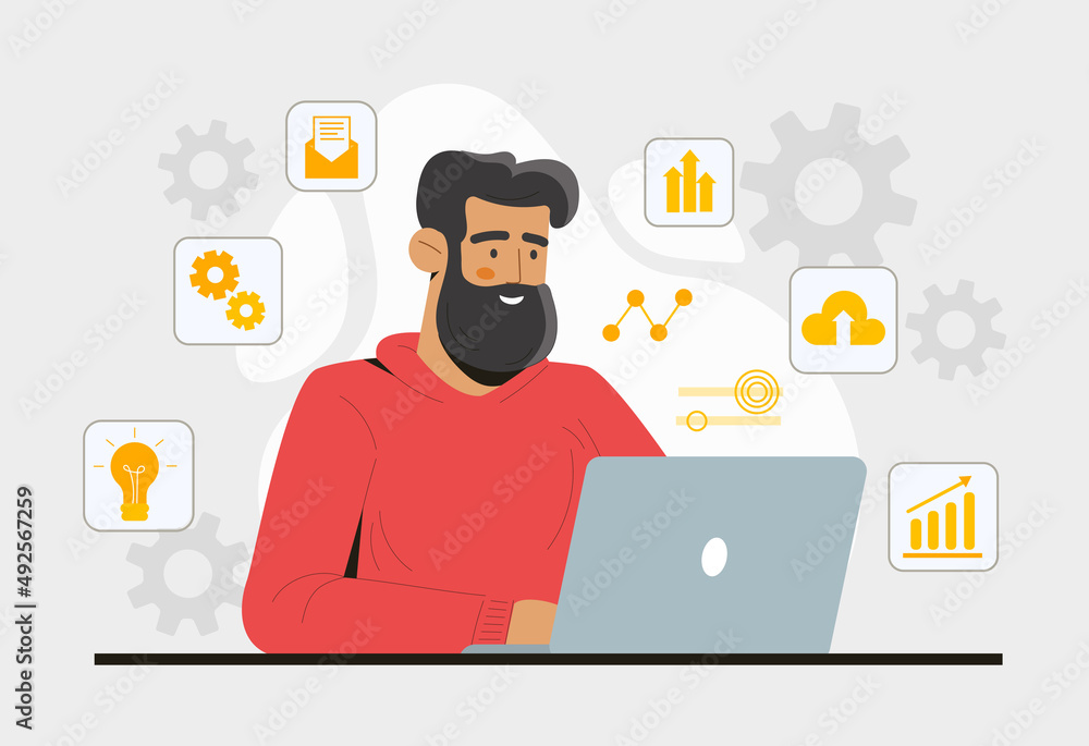 Software development concept Software development concept