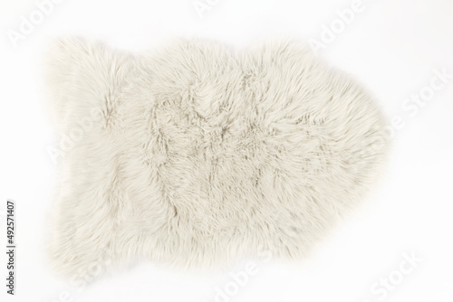 wool carpet on white floor