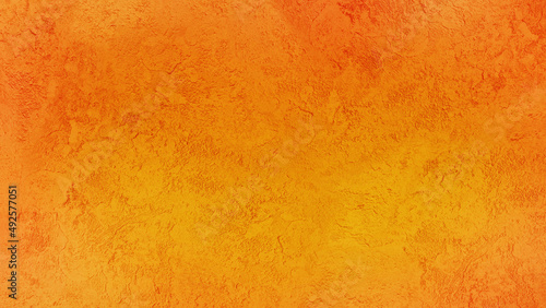 Cheerful Concrete Cement Surface Dark Trendy orange  Texture Background Solid Rough Wall Concept For Albeido