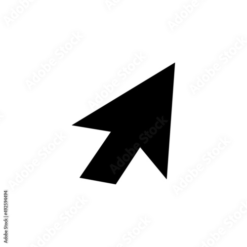 Free Download Arrow icon in trendy flat style isolated on white background. Arrow symbol for your website design, logo, app, UI. Vector illustration - GFXLoad