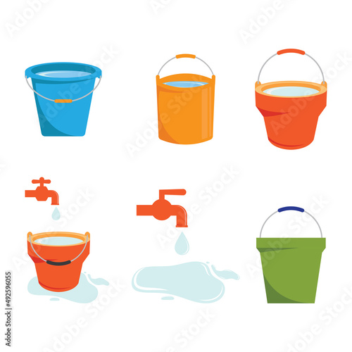 Water bucket icon