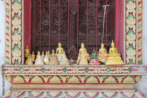 buddhist temple (Wat Phra Sing) in chiang mai (thailand)