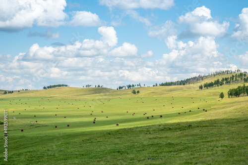 Beautiful views of Siberia, Republic of Khakassia, Russia