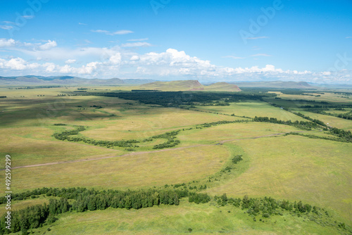 Mountain range Sunduki  Valley of the Kings  Republic of Khakassia  Russia