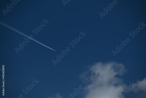 nuvole cielo aereo