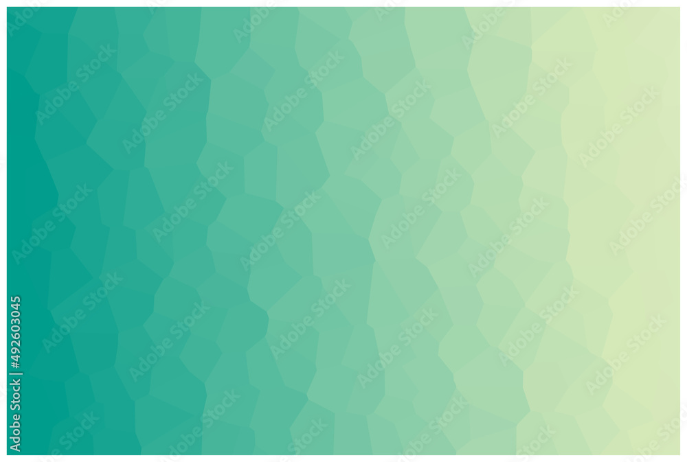 背景素材 ポリゴン グラデーション 緑 Stock Vector Adobe Stock