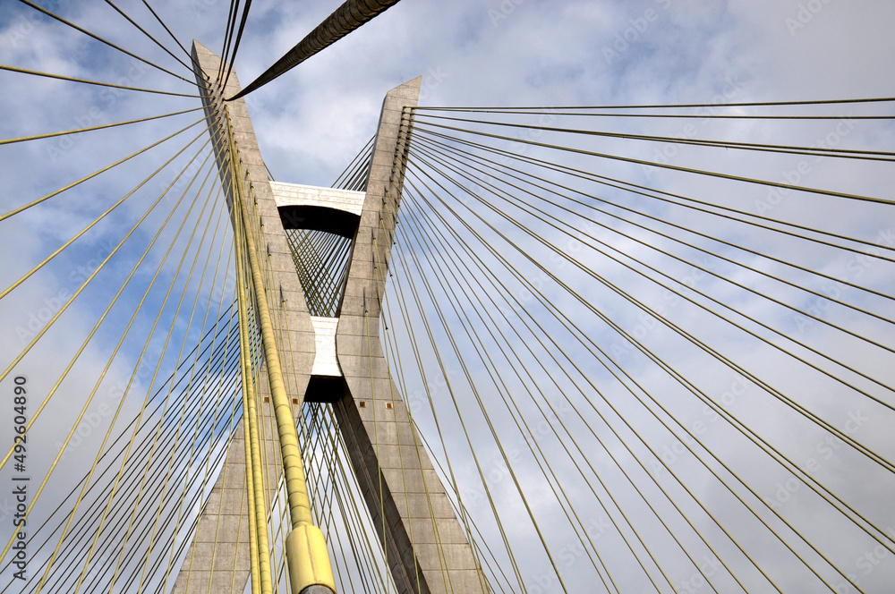 Fototapeta premium Ponte Estaiada - São Paulo - Brazil 